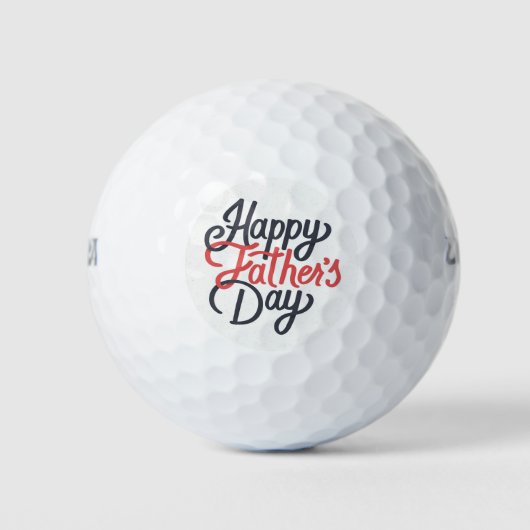Balles De Golf Bonne Fête des pères (Devant)