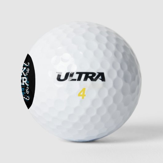 Balles De Golf Book Lover Golf Balls (Logo)