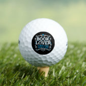 Balles De Golf Book Lover Golf Balls (T-shirt Insitu)
