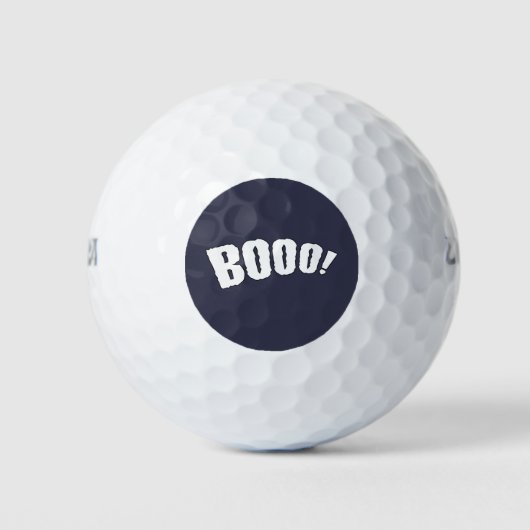 Balles De Golf Booo Funny Graphic booo (Devant)