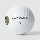 Balles De Golf border collie looking back (Logo)