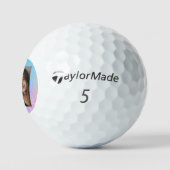 Balles De Golf Bordure photo de la bande Vaporwave Cute Pastel (Logo)
