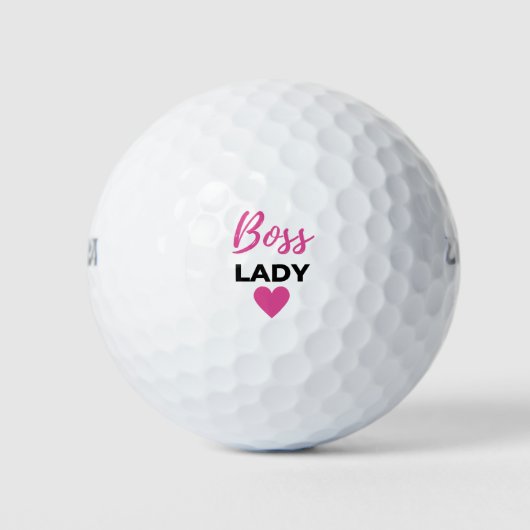 Balles De Golf Boss Lady 2 (Devant)