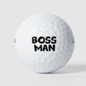 Balles De Golf Boss Man (Devant)