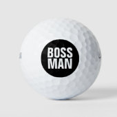 BALLES DE GOLF BOSS MAN DAD GOLF BALLS (Devant)