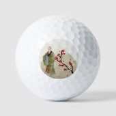 Balles De Golf Bouddhiste Monk Golf Ball (Recto)