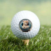 Balles De Golf "Bouddles douillets : La retraite laineuse du chat (T-shirt Insitu)