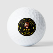 Balles De Golf Boule de golf Adair Clan Crest (Recto)