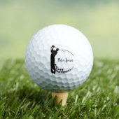 Balles De Golf Boule de golf avec nom modifiable. (T-shirt Insitu)
