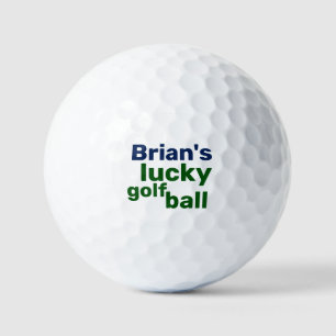 Balles De Golf Boule de golf Green Lucky personnalisée