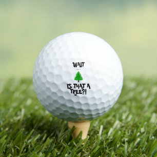Balles De Golf Boule de golf "Is That A Tree" Cadeau de golf Drôl