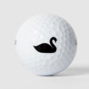 Balles De Golf Boule de golf minimaliste de conception de cygne