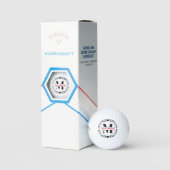 Balles De Golf Boule de golf Monogram | Initial M - Ajoutez votre (Conditionnement)