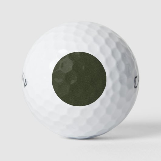 Balles De Golf Boule de golf Moss Green Texture - Impression pers (Devant)