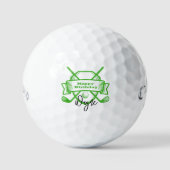 Balles De Golf Boule de golf personnalisée - Nom personnalisé Cad (Recto)