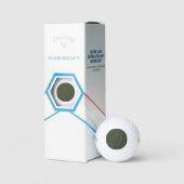 Balles De Golf Boule de golf sur mesure verte Moss texturée (Conditionnement)
