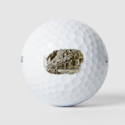 Balles De Golf Boule de golf ultra-longue Wilson personnalisée (Devant)