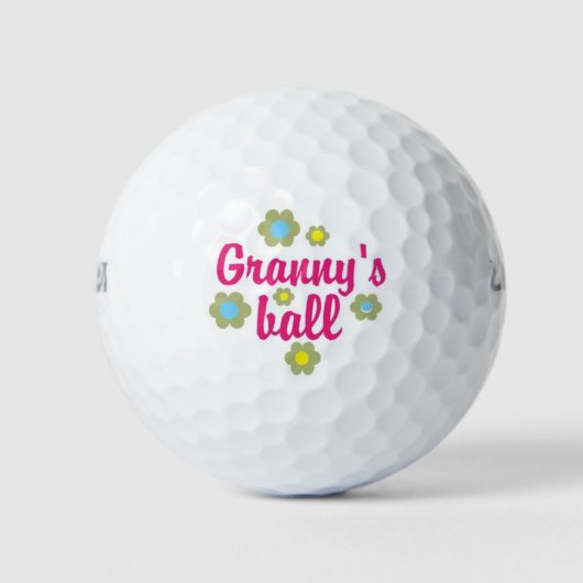 Balles De Golf Boule de mamie (Devant)