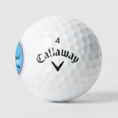 Balles De Golf Boule de nom Monogram Supersoft (Logo)