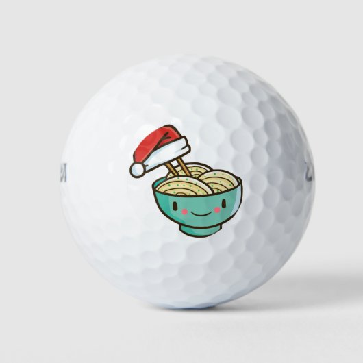 Balles De Golf Boule de nouilles de Noël (Devant)