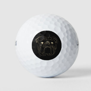 Balles De Golf Bouledogue Anglais