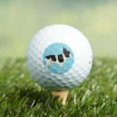 Balles De Golf Bouledogue Français (T-shirt Insitu)