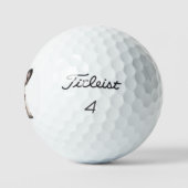 Balles De Golf Bouledogue Français (Logo)