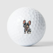 Balles De Golf Bouledogue français (Recto)