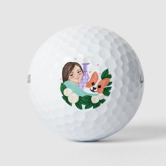 Balles De Golf Boules de golf (Devant)