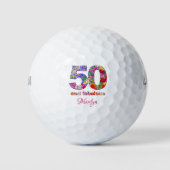 Balles De Golf Boules de golf 50 ans moderne et fabuleux (Devant)