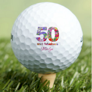 Balles De Golf Boules de golf 50 ans moderne et fabuleux