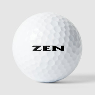 Balles De Golf Boules de golf à valeur noire zen 12 pk