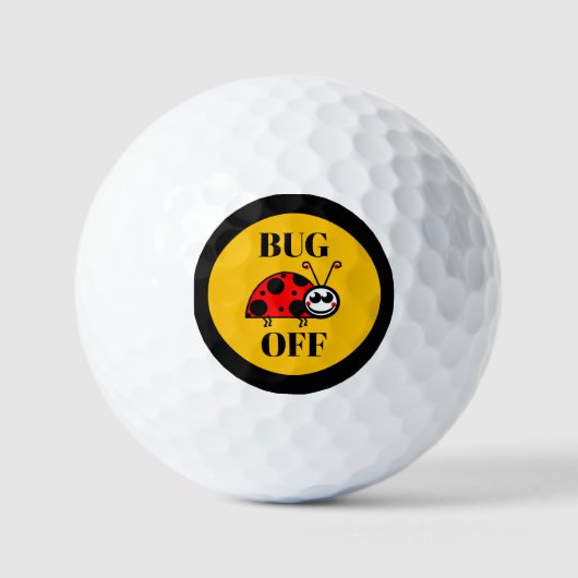 Balles De Golf Boules de golf Bug Off (Recto)