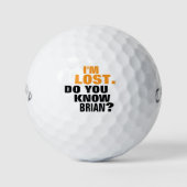 Balles De Golf Boules de golf cool de golfeurs perdues (Devant)