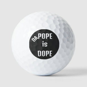 Balles De Golf Boules de golf DA Pope est Dope