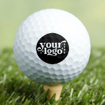 Balles De Golf Boules de golf d'affaires personnalisées<br><div class="desc">Boules de golf d'affaires personnalisées logo d'entreprise. Téléchargez le logo de votre entreprise et le voici. Vos propres balles de golf d'affaires personnalisées. Heureux Branding !</div>