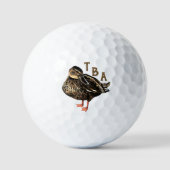 Balles De Golf Boules de golf de canard (Recto)