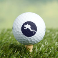 Boules de golf de plongée personnalisées