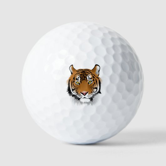 Balles De Golf Boules de golf de Tiger (Recto)