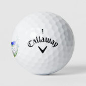 Balles De Golf Boules de golf des papillons (Logo)