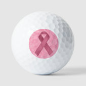 Balles De Golf Boules de golf Design Pink Ribbon (Recto)