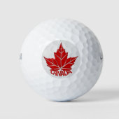 Balles De Golf Boules de golf du Canada Customisées Cadeaux de go (Devant)