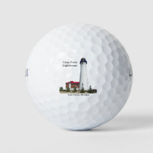 Balles De Golf Boules de golf du phare de Crisp Point