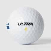 Balles De Golf Boules de golf géniales pour l'anniversaire des 50 (Logo)