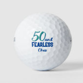 Balles De Golf Boules de golf géniales pour l'anniversaire des 50 (Devant)