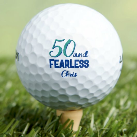 Balles De Golf Boules de golf géniales pour l'anniversaire des 50