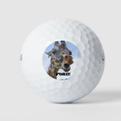 Balles De Golf Boules de golf Giraffe "Fore" (3) (Devant)