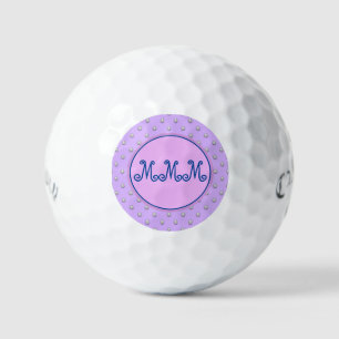 Balles De Golf Boules de golf Girls Pink Monogram