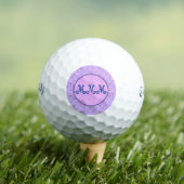 Balles De Golf Boules de golf Girls Pink Monogram (T-shirt Insitu)