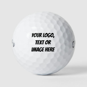 Balles De Golf ⛳ Boules de golf logo personnalisées - Golfeur de